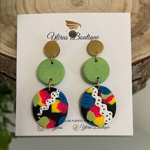 Colorful Statement Earrings